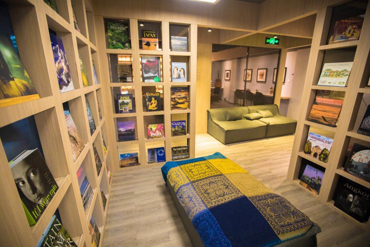 Chengdu Desti Youth Park Hostel Bagian luar foto